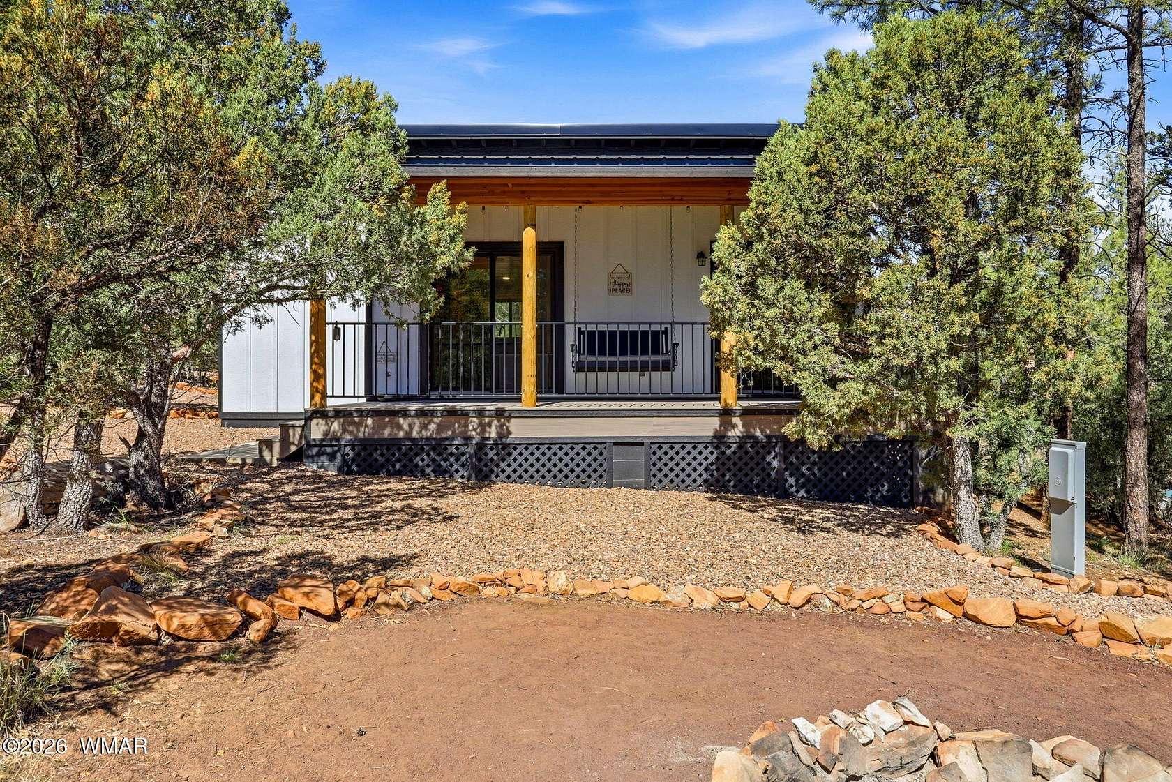 2 Acres of Land with Home for Sale in Overgaard, Arizona