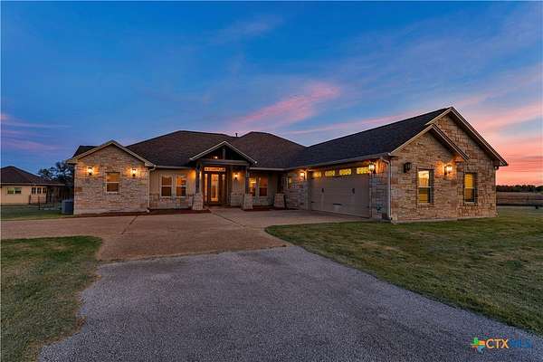25 Acres of Agricultural Land with Home for Sale in Bertram, Texas