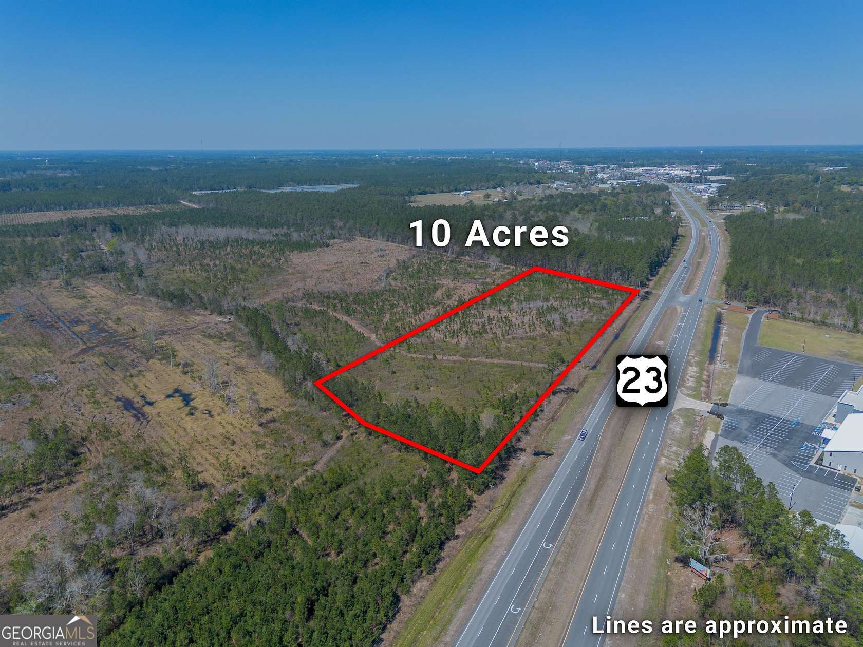 10 Acres of Mixed-Use Land for Sale in Waycross, Georgia