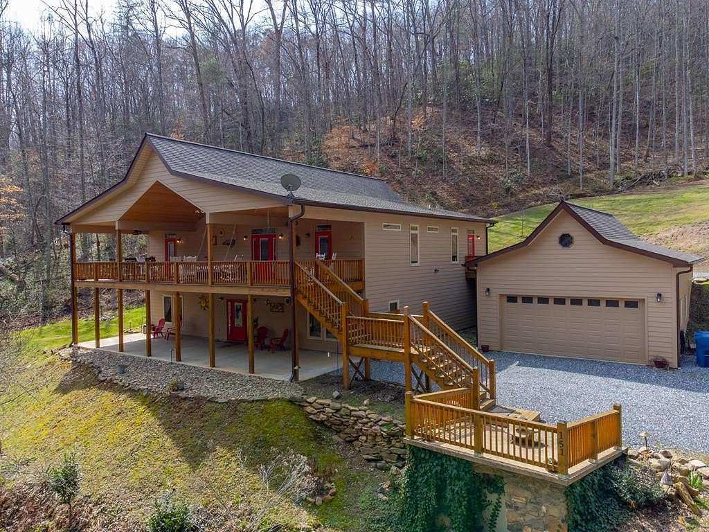 2.27 Acres of Land with Home for Sale in Whittier, North Carolina