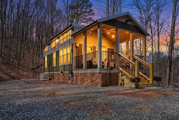 3.77 Acres of Land with Home for Sale in Whittier, North Carolina