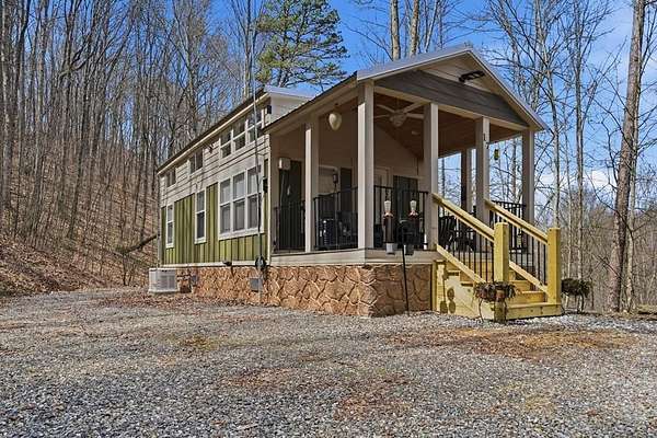 3.77 Acres of Land with Home for Sale in Whittier, North Carolina