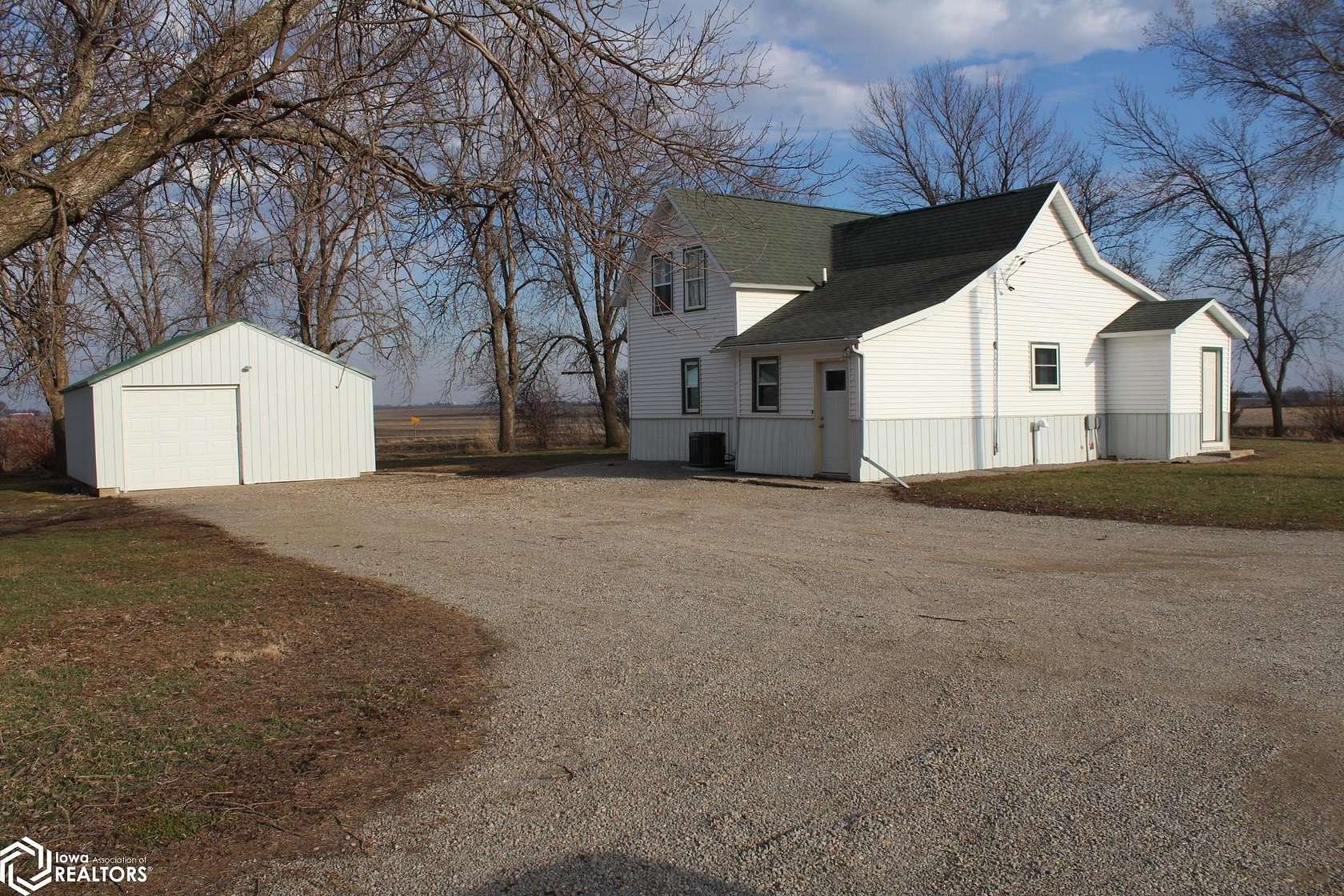 3.8 Acres of Land with Home for Sale in Garner, Iowa