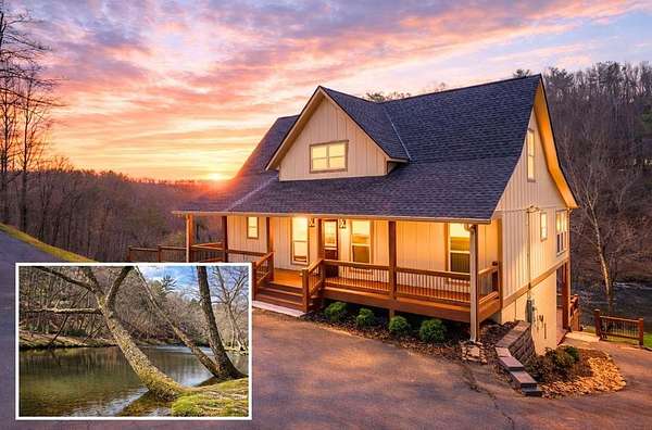 3.32 Acres of Land with Home for Sale in Ellijay, Georgia