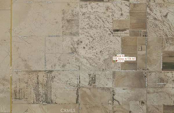4.72 Acres of Land for Sale in Lucerne Valley, California