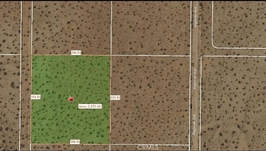 2.25 Acres of Residential Land for Sale in Lucerne Valley, California