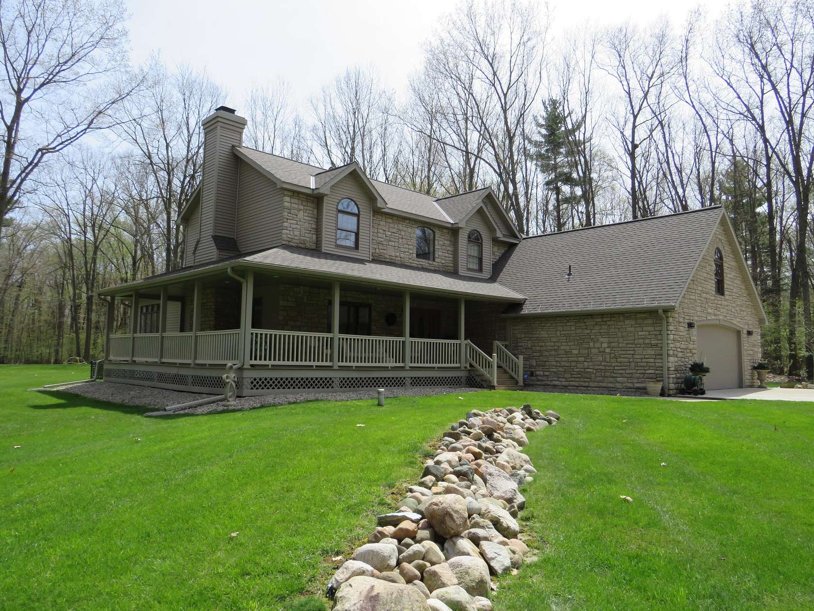18.6 Acres of Recreational Land with Home for Sale in St. Charles, Michigan