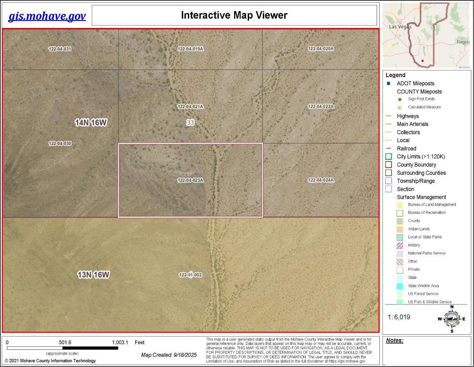 20 Acres of Land for Sale in Yucca, Arizona