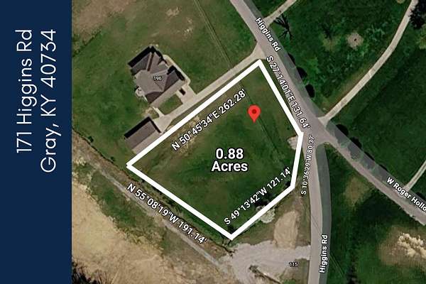 0.88 Acres of Residential Land for Sale in Gray, Kentucky