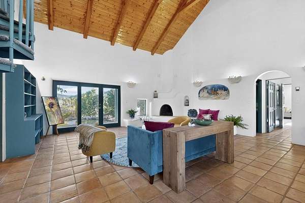 6 Acres of Land with Home for Sale in Santa Fe, New Mexico