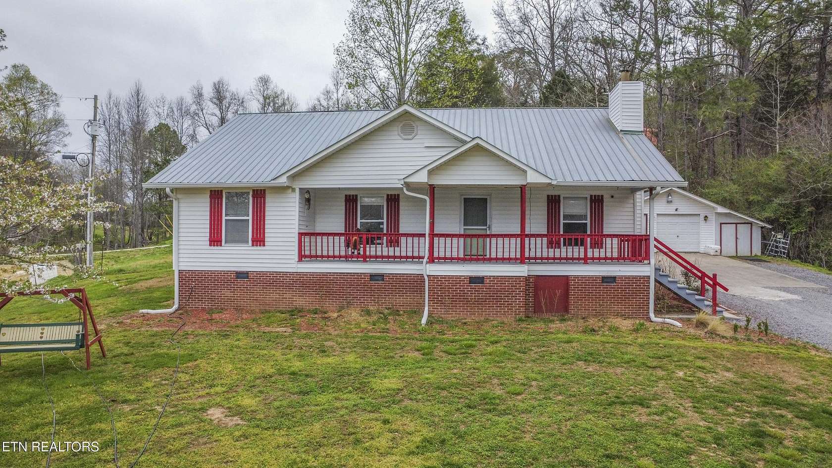 6.38 Acres of Land with Home for Sale in Decatur, Tennessee