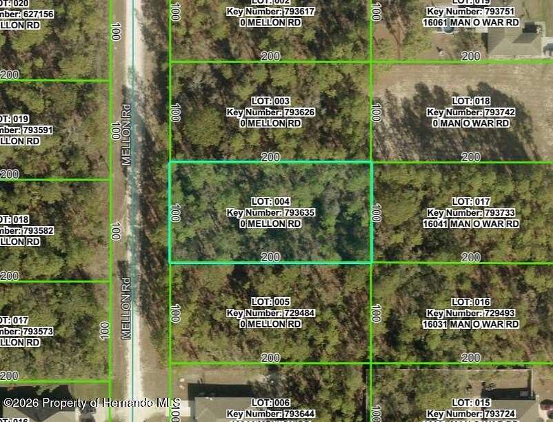 0.46 Acres of Residential Land for Sale in Brooksville, Florida