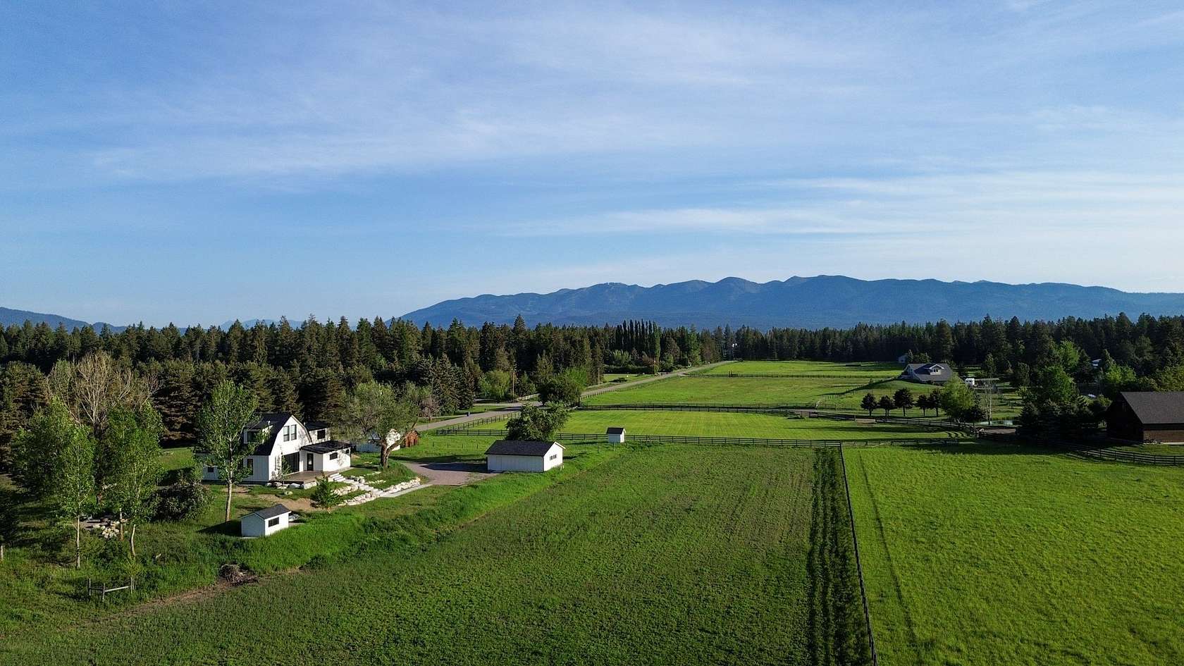 2.56 Acres of Land with Home for Sale in Columbia Falls, Montana
