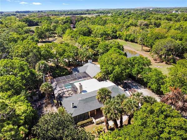 5 Acres of Land with Home for Sale in Vero Beach, Florida