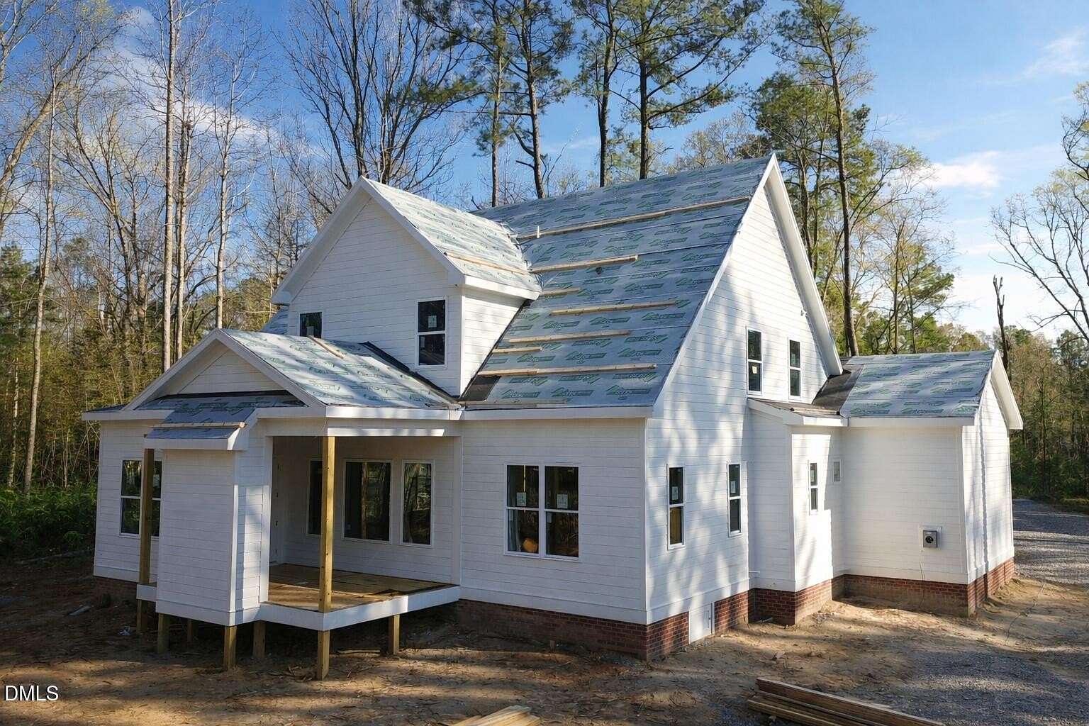 1.5 Acres of Land with Home for Sale in Pittsboro, North Carolina