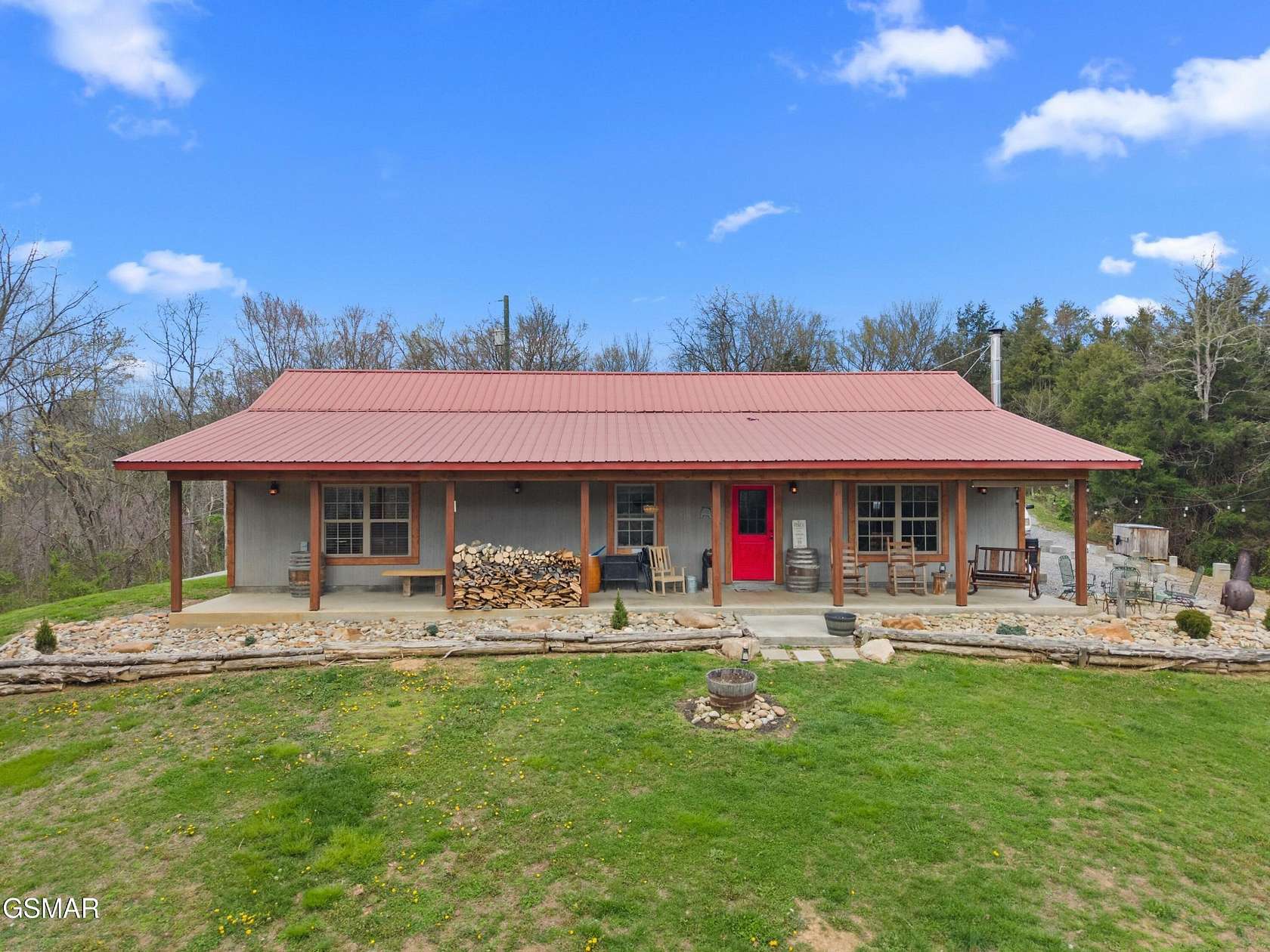 27.3 Acres of Land with Home for Sale in Dandridge, Tennessee