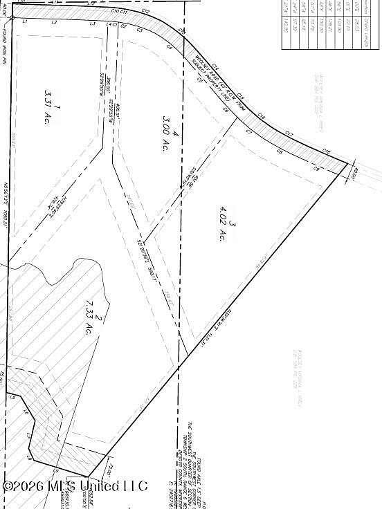 3 Acres of Residential Land for Sale in Olive Branch, Mississippi
