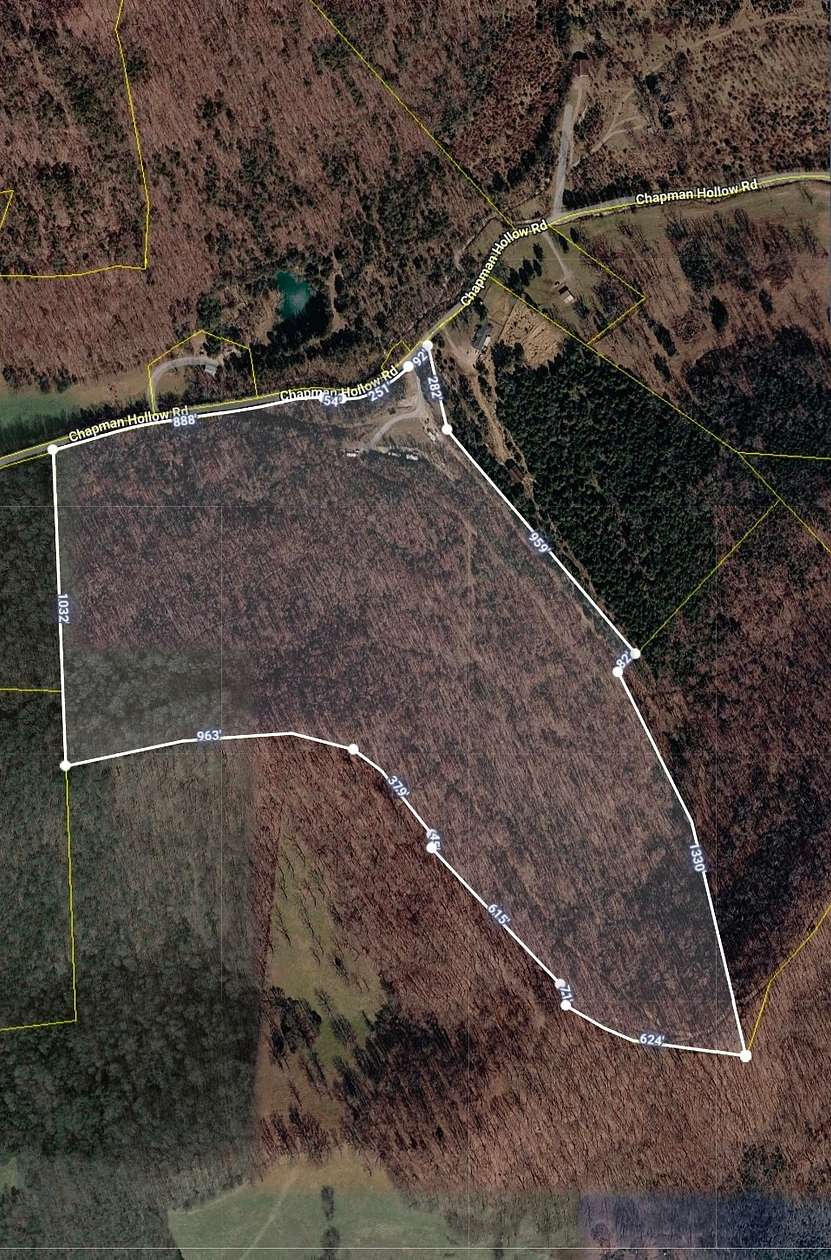 56.8 Acres of Land for Sale in Dowelltown, Tennessee
