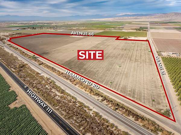 103 Acres of Agricultural Land for Sale in Mecca, California