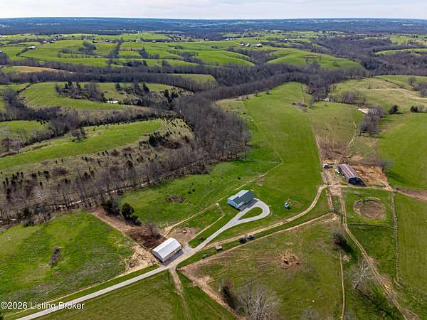 38.9 Acres of Agricultural & Residential Land for Sale in Pleasureville, Kentucky