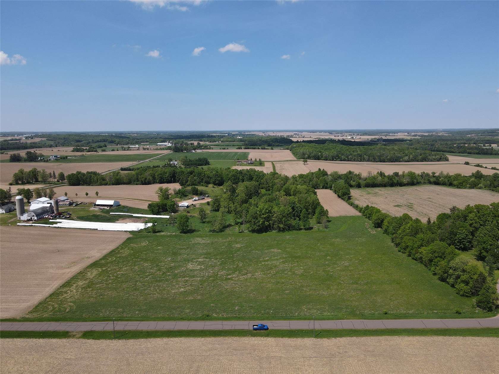 11 Acres of Agricultural Land for Sale in Almena, Wisconsin