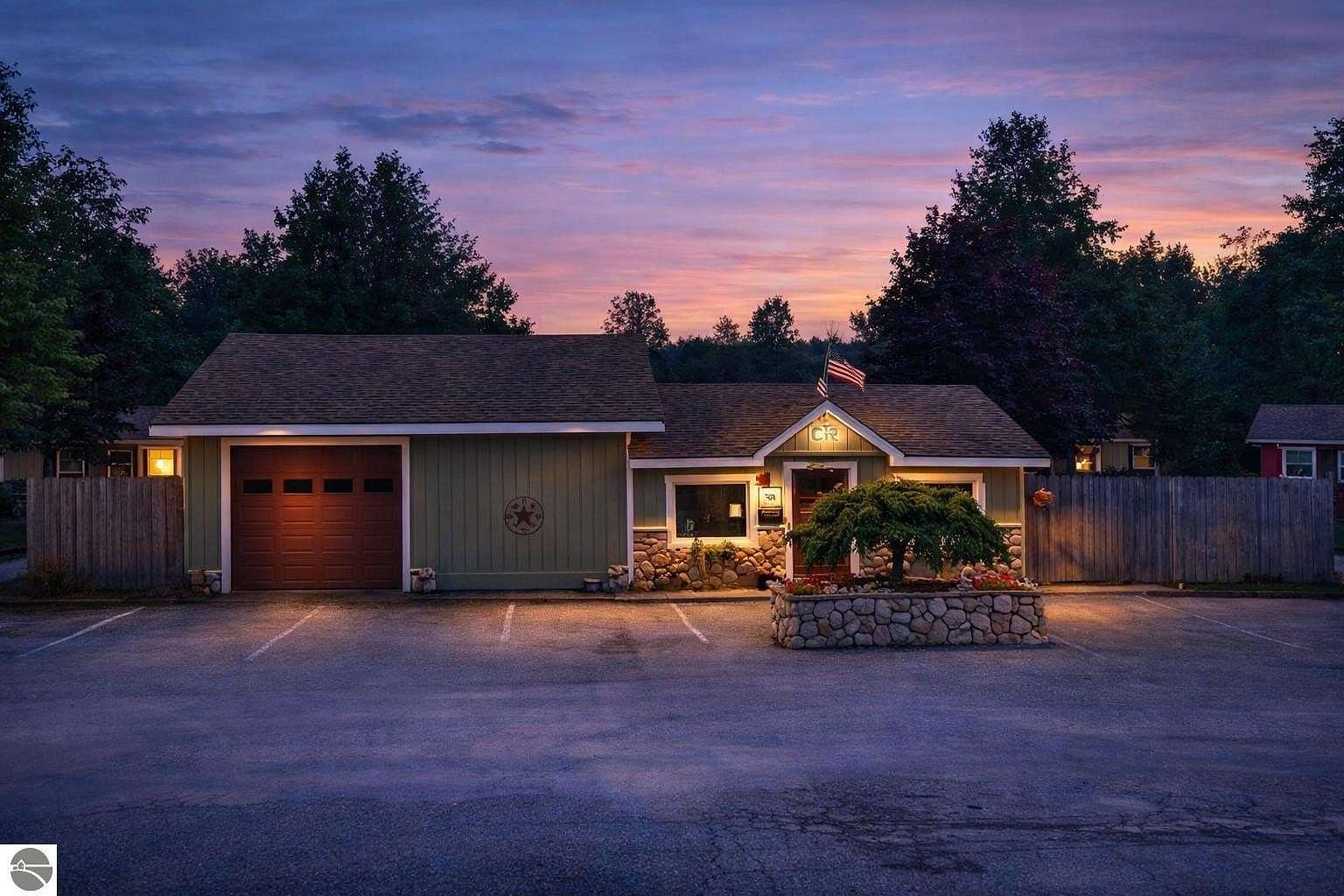 5 Acres of Improved Mixed-Use Land for Sale in Honor, Michigan