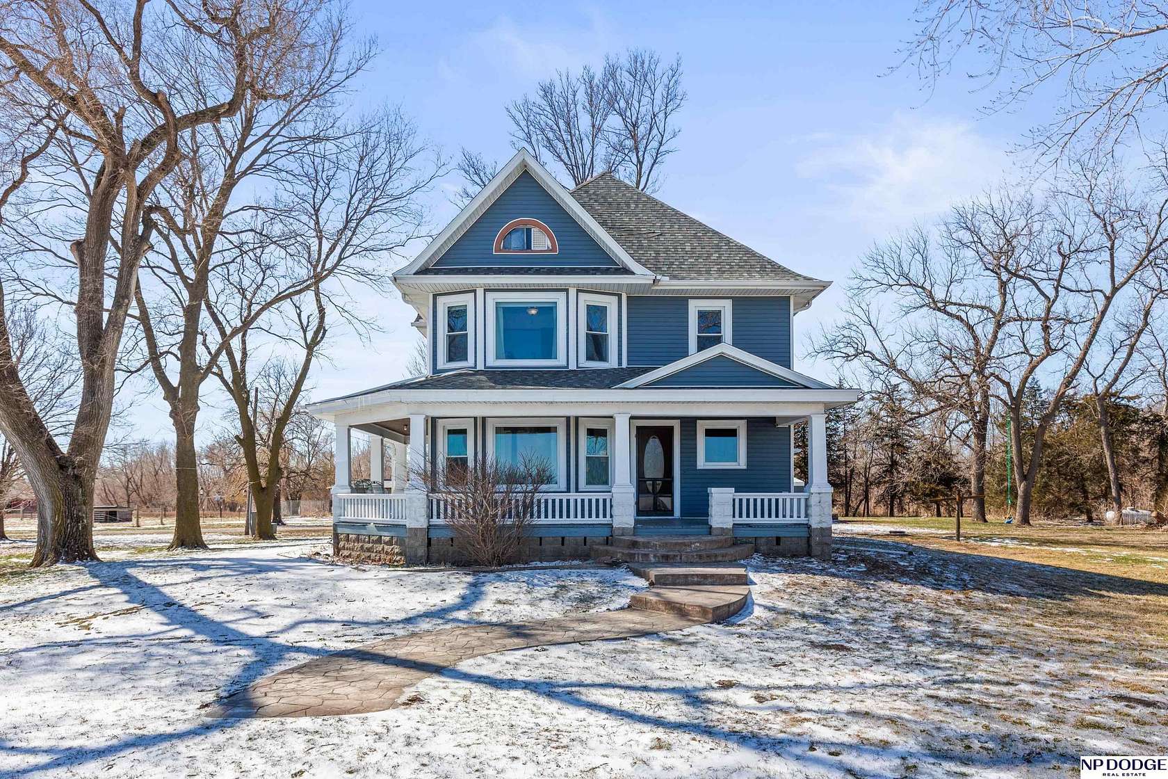 16.6 Acres of Land with Home for Sale in West Point, Nebraska