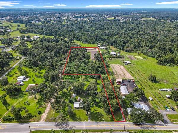 5 Acres of Land with Home for Sale in Lakeland, Florida