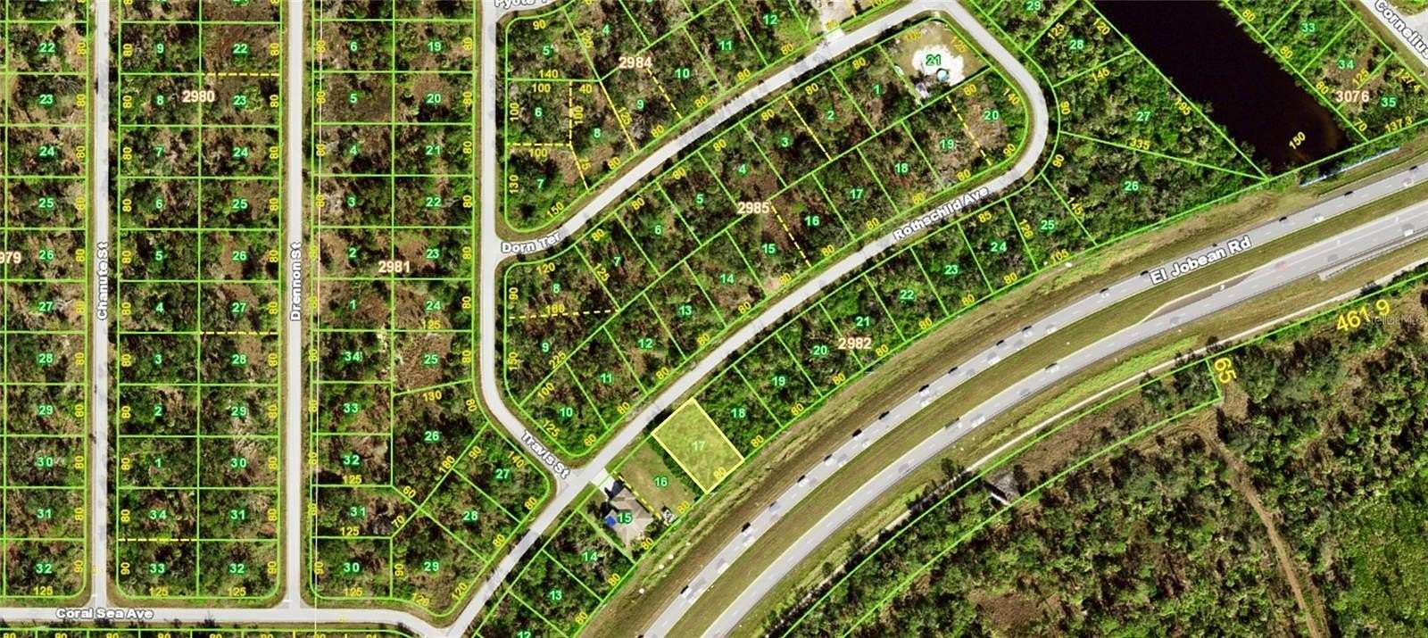 0.23 Acres of Residential Land for Sale in Port Charlotte, Florida