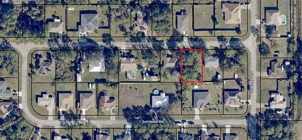 0.23 Acres of Residential Land for Sale in Palm Bay, Florida
