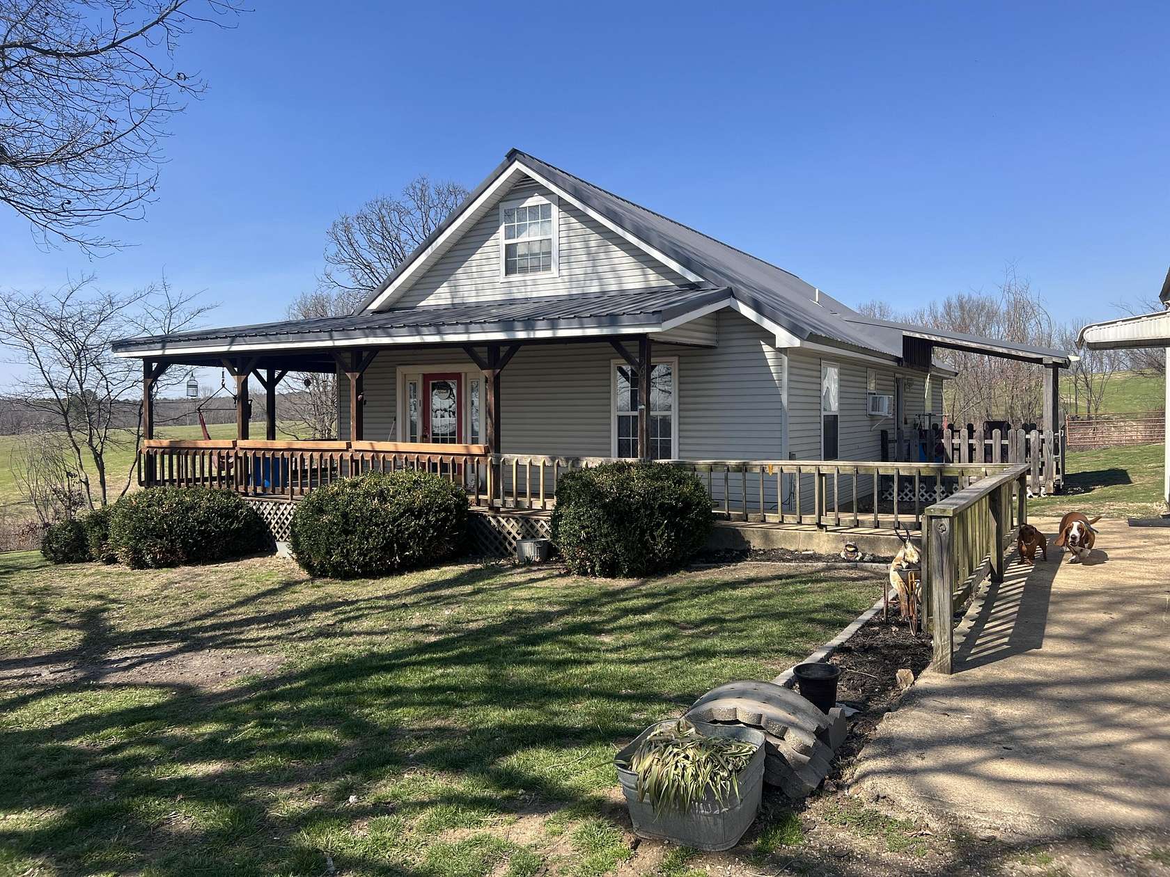 3.5 Acres of Land with Home for Sale in Mountain Grove Township, Missouri