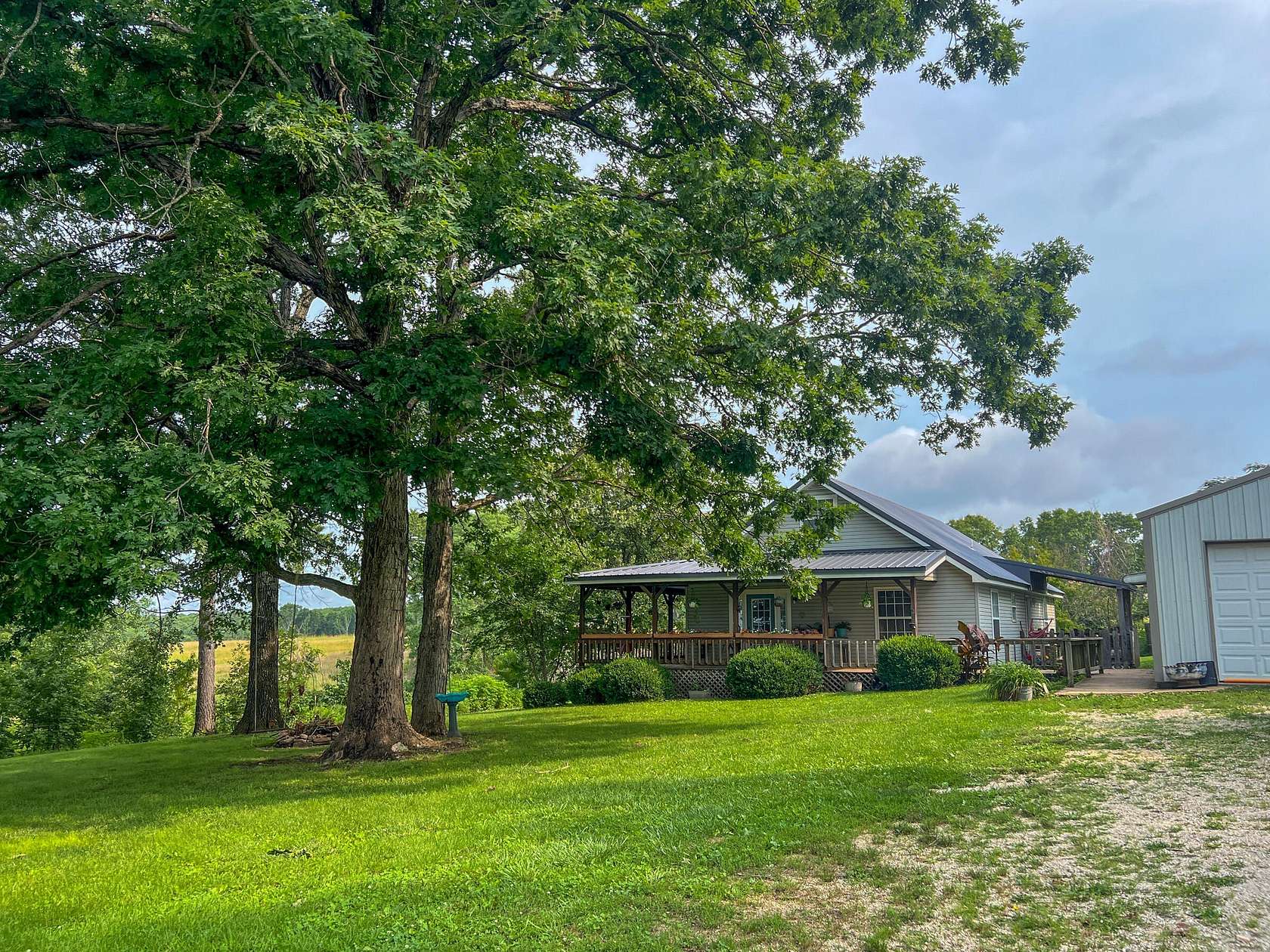 3.5 Acres of Land with Home for Sale in Mountain Grove Township, Missouri