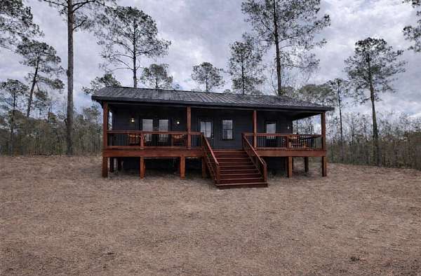 1.5 Acres of Land with Home for Sale in Broaddus, Texas