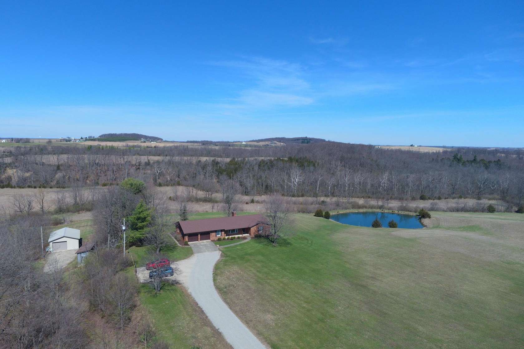 11.5 Acres of Land with Home for Sale in Frankfort, Ohio