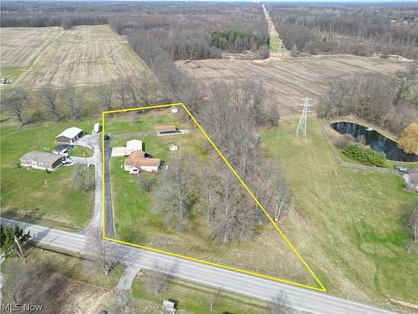 2.41 Acres of Land with Home for Sale in Berlin Center, Ohio