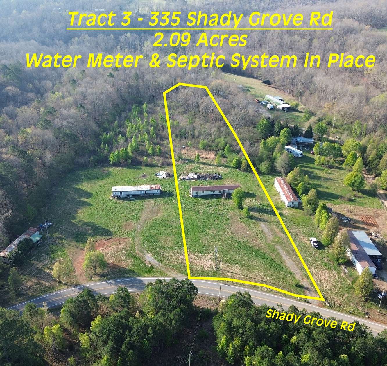 2 Acres of Residential Land for Auction in Flintville, Tennessee