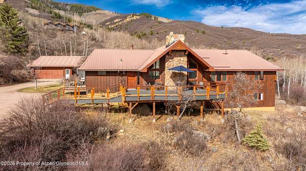 2.58 Acres of Land with Home for Sale in Glenwood Springs, Colorado