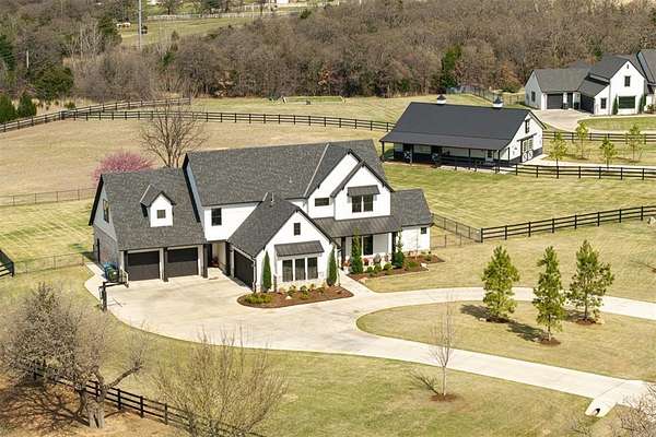 4.79 Acres of Land with Home for Sale in Jones, Oklahoma