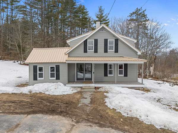 4 Acres of Land with Home for Sale in Warner, New Hampshire