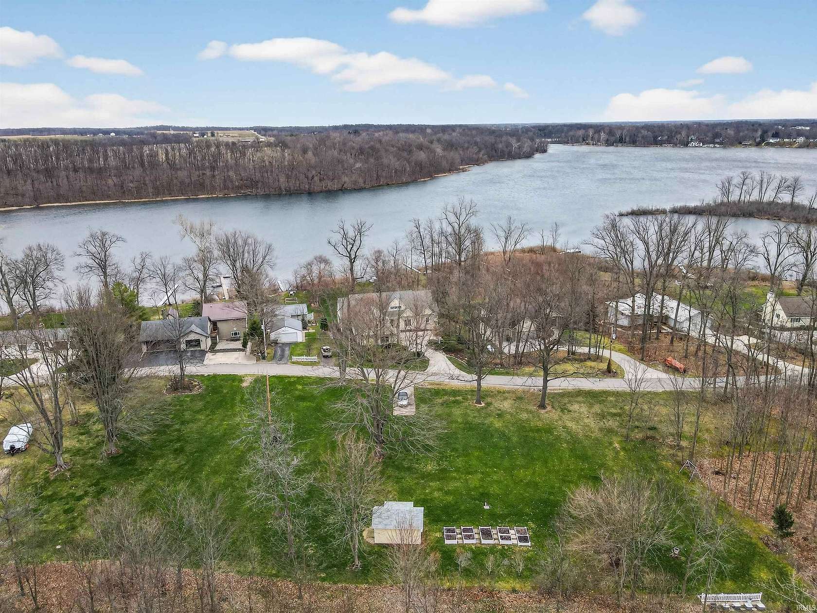 1.5 Acres of Land with Home for Sale in Columbia City, Indiana