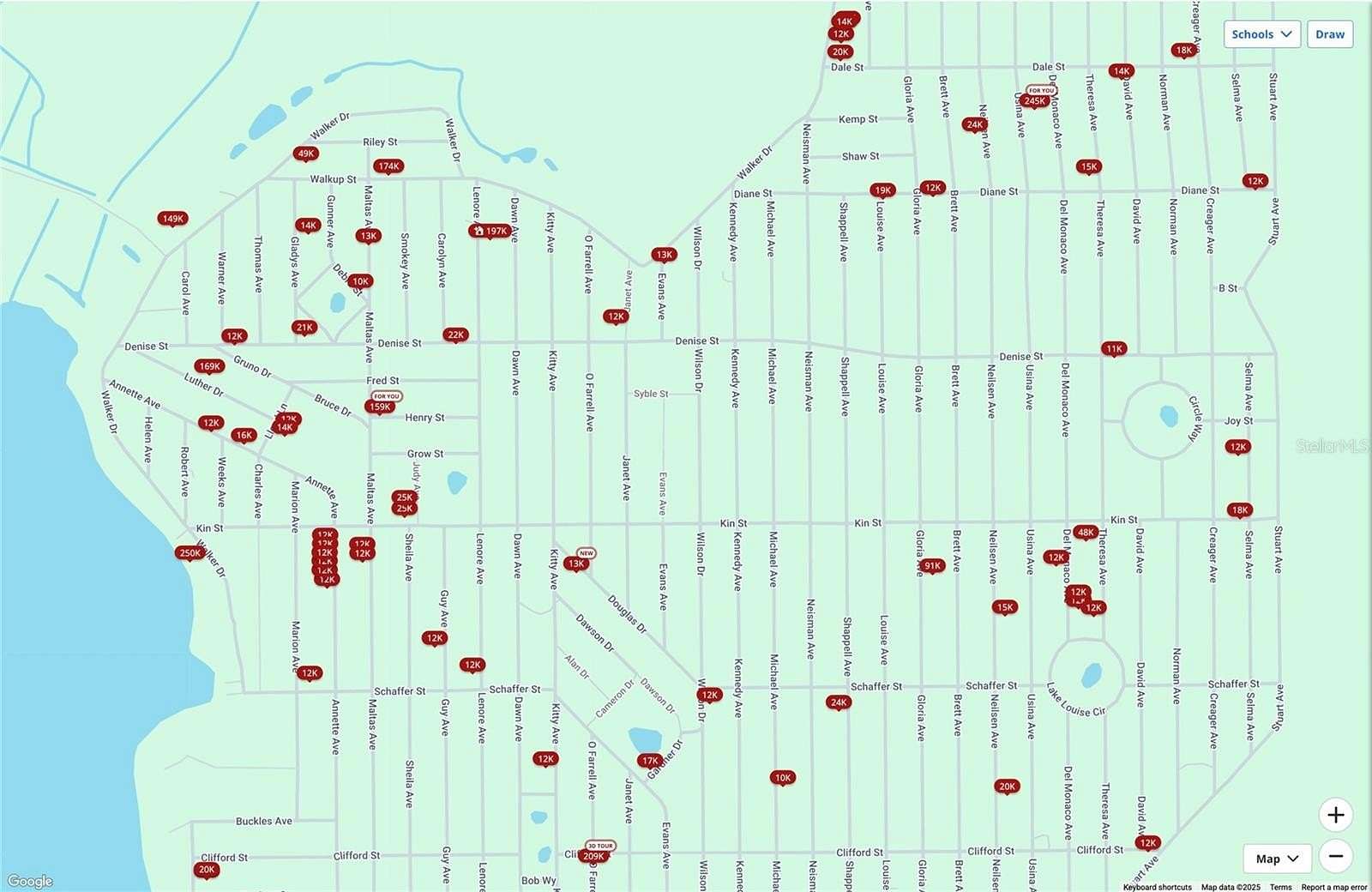 0.22 Acres of Residential Land for Sale in Interlachen, Florida