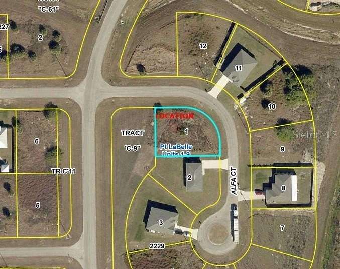 0.25 Acres of Residential Land for Sale in LaBelle, Florida