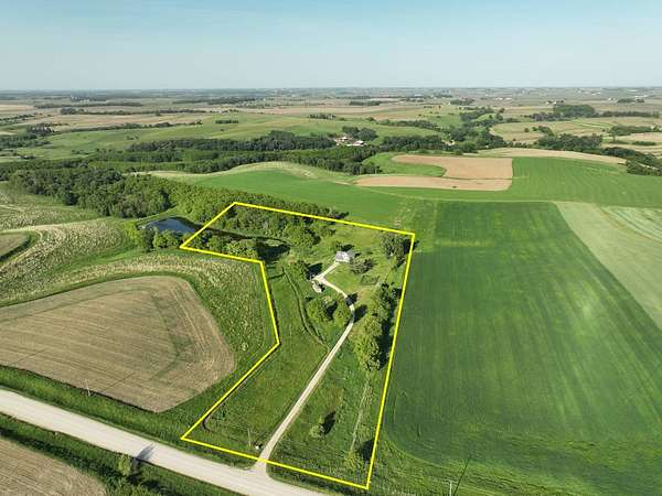 10 Acres of Land with Home for Sale in Decorah, Iowa