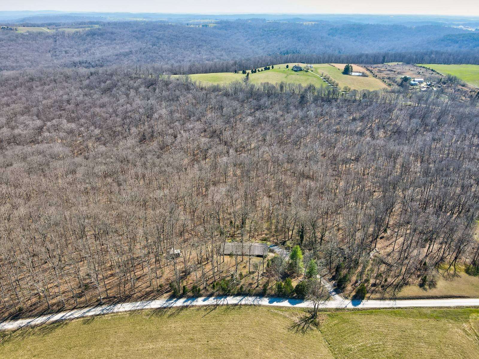 10 Acres of Land with Home for Sale in Branchville, Indiana