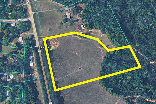 9.5 Acres of Land for Sale in New Brockton, Alabama