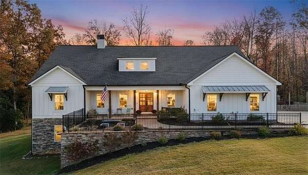 4.82 Acres of Land with Home for Sale in Canton, Georgia