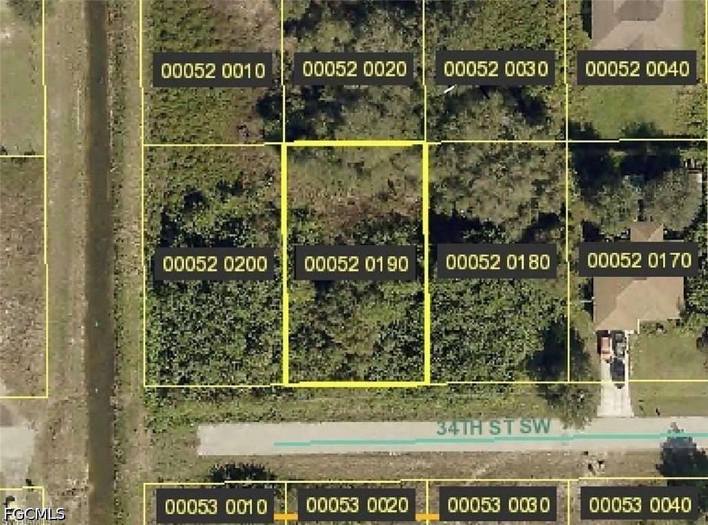 0.25 Acres of Residential Land for Sale in Lehigh Acres, Florida
