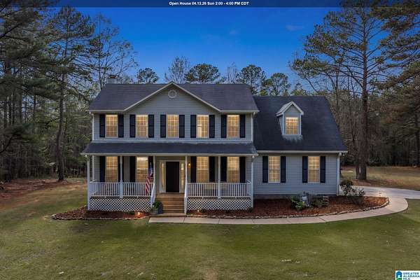 3.3 Acres of Land with Home for Sale in Columbiana, Alabama