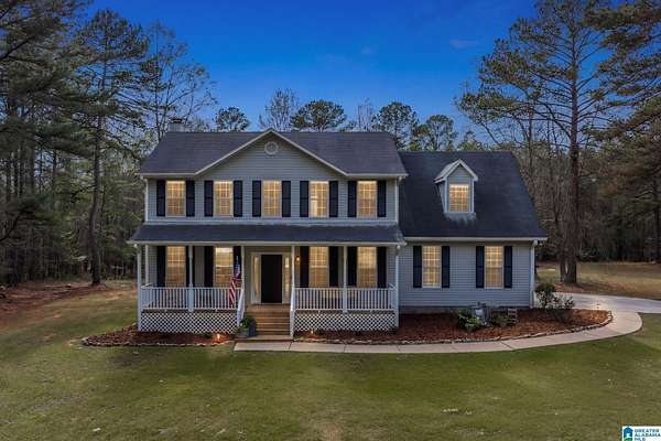 3.3 Acres of Land with Home for Sale in Columbiana, Alabama