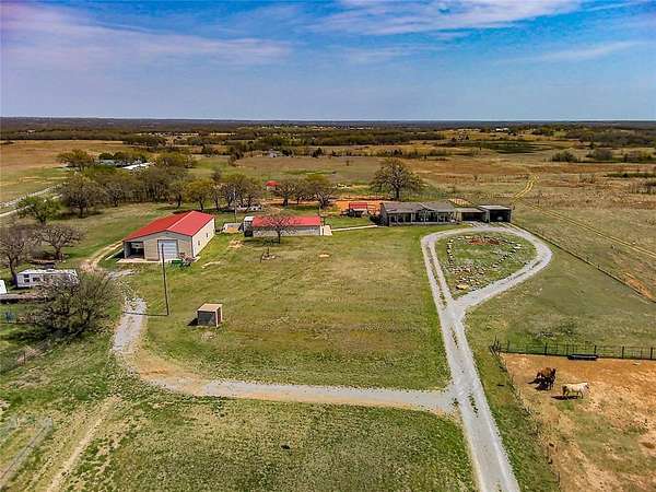 36.5 Acres of Agricultural Land with Home for Sale in Wilson, Oklahoma